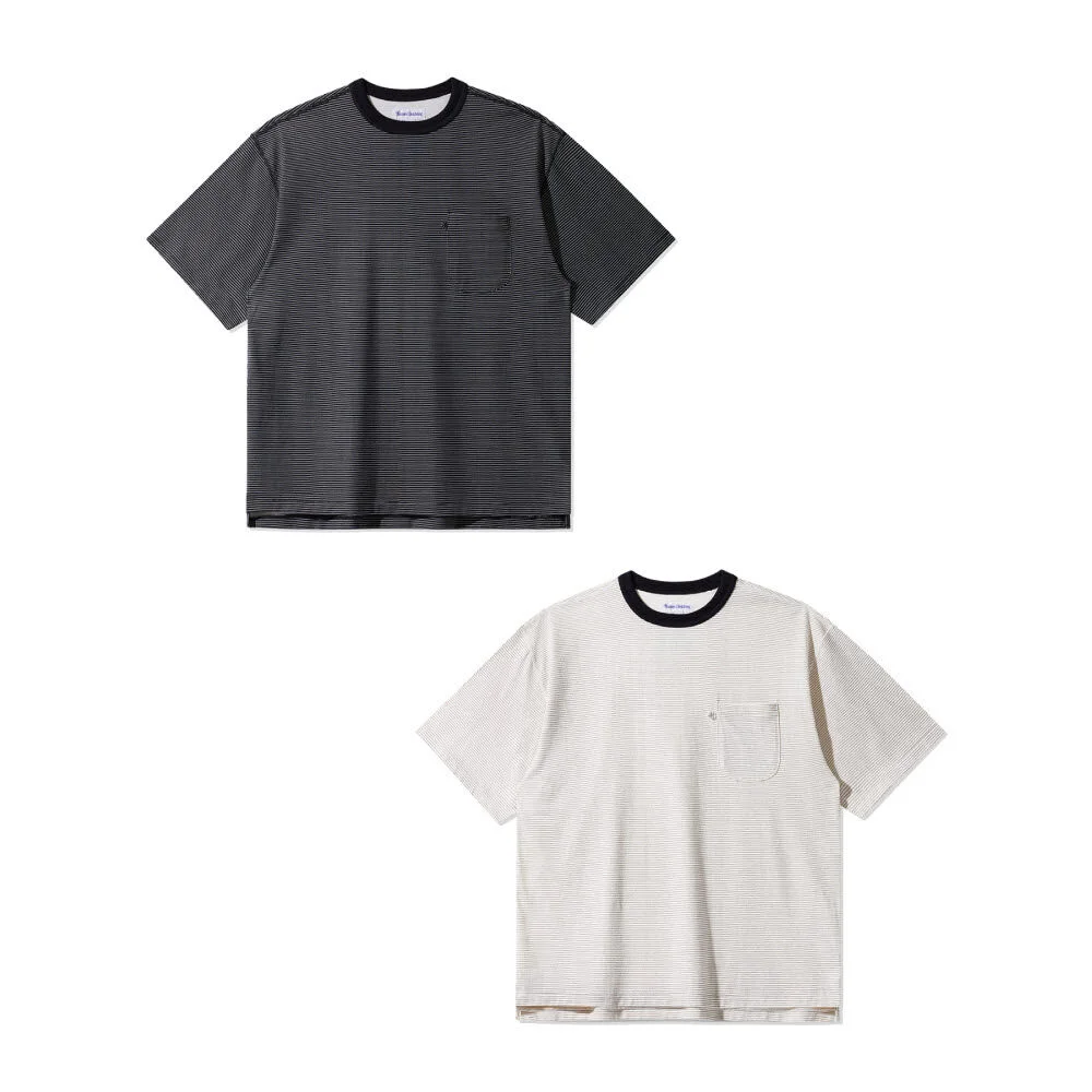 STRIPE POCKET T-SHIRT