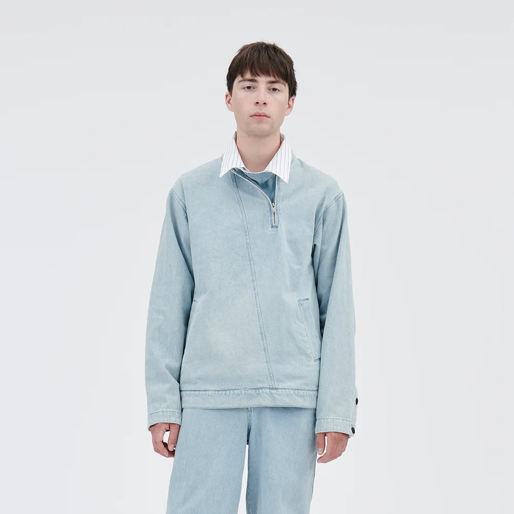 (M) YUPIK DENIM ANORAK (SKY WAY)