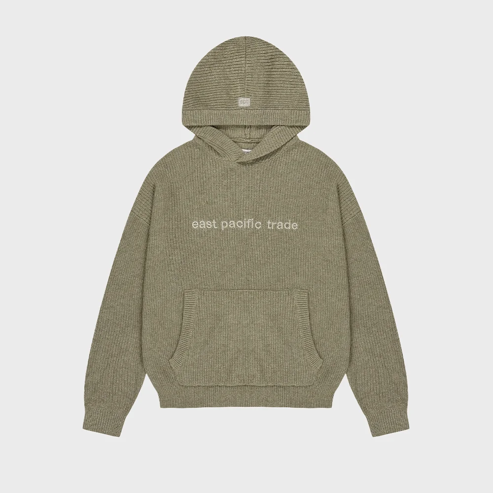 KNIT HOODIE (BEIGE)