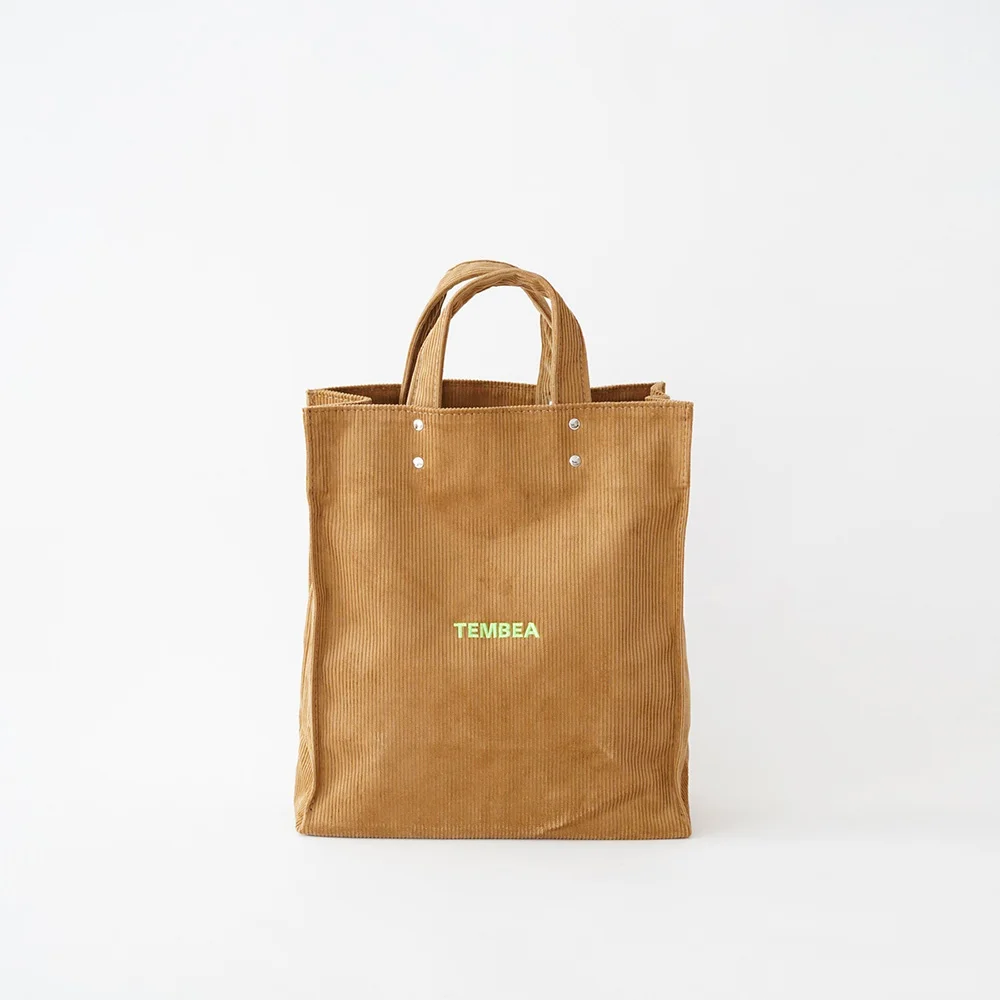Tembea PAPER TOTE MEDIUM CORDUROY_Beige