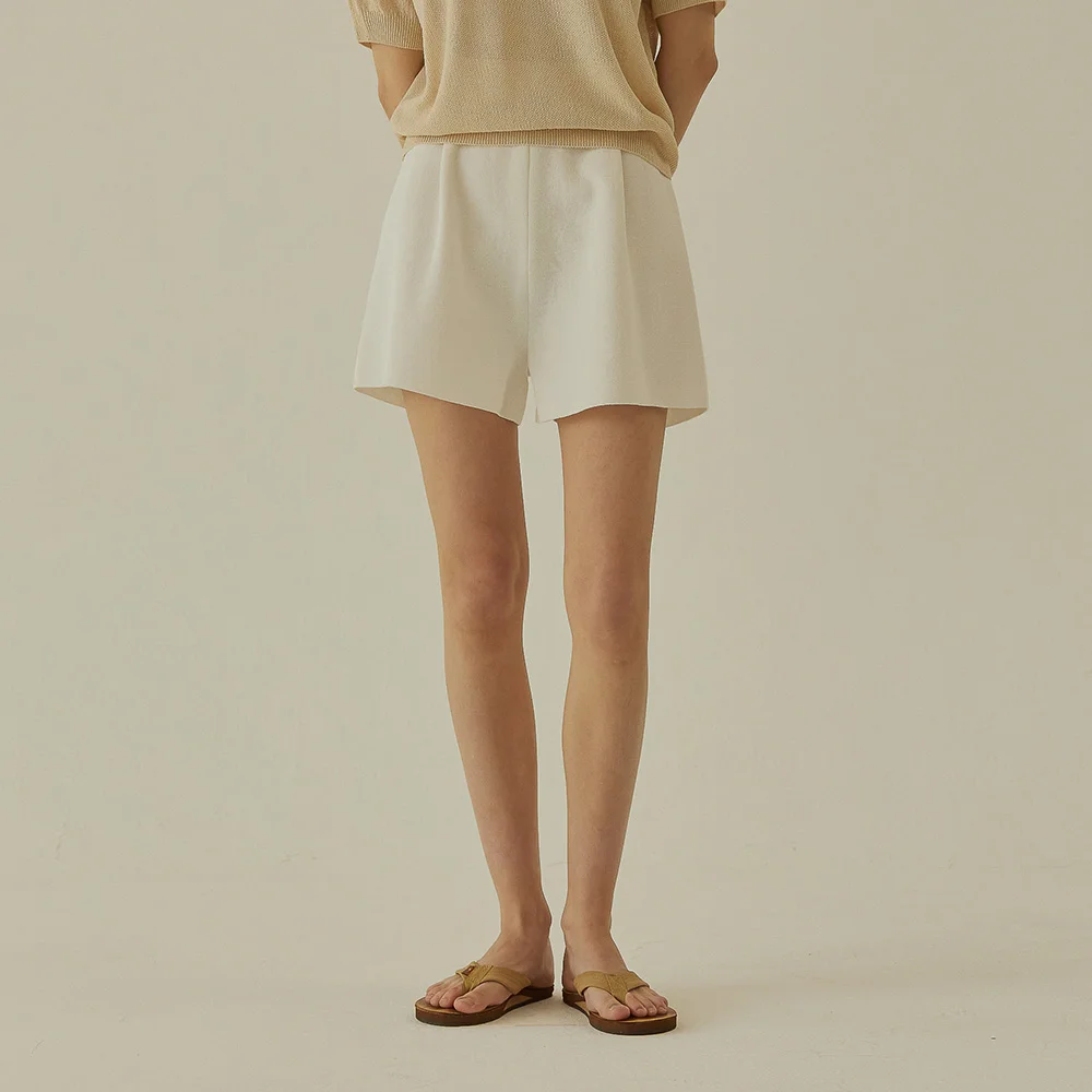 NUETT KNIT SHORTS (2colors)