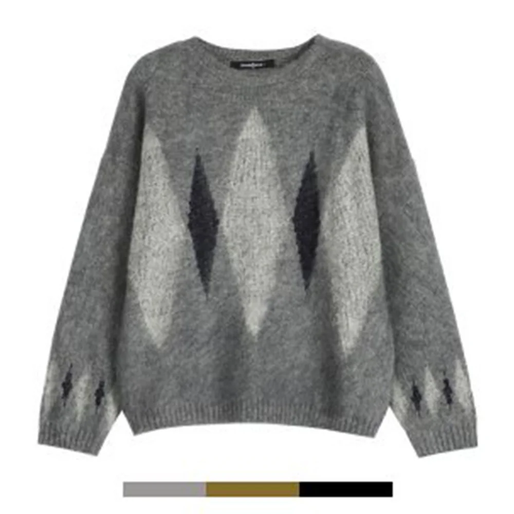 Angora diamond knit - 3COL