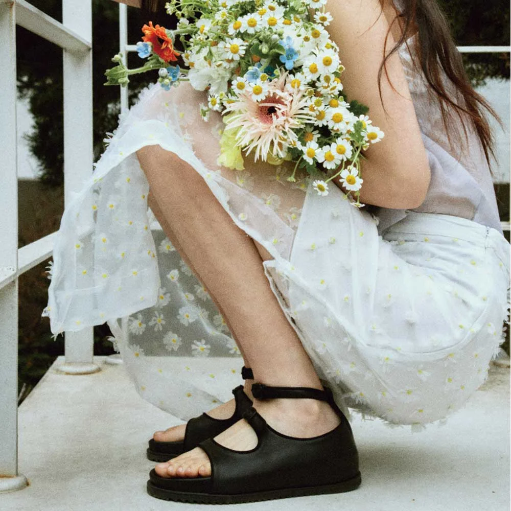 Tove mould sandals (bk)