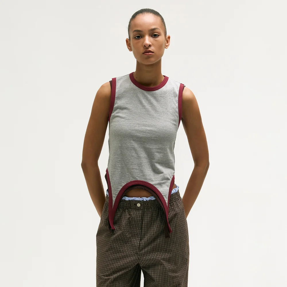 TAIL SLEEVELESS_grey