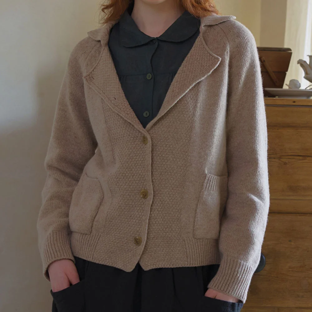 tailor knit jacket