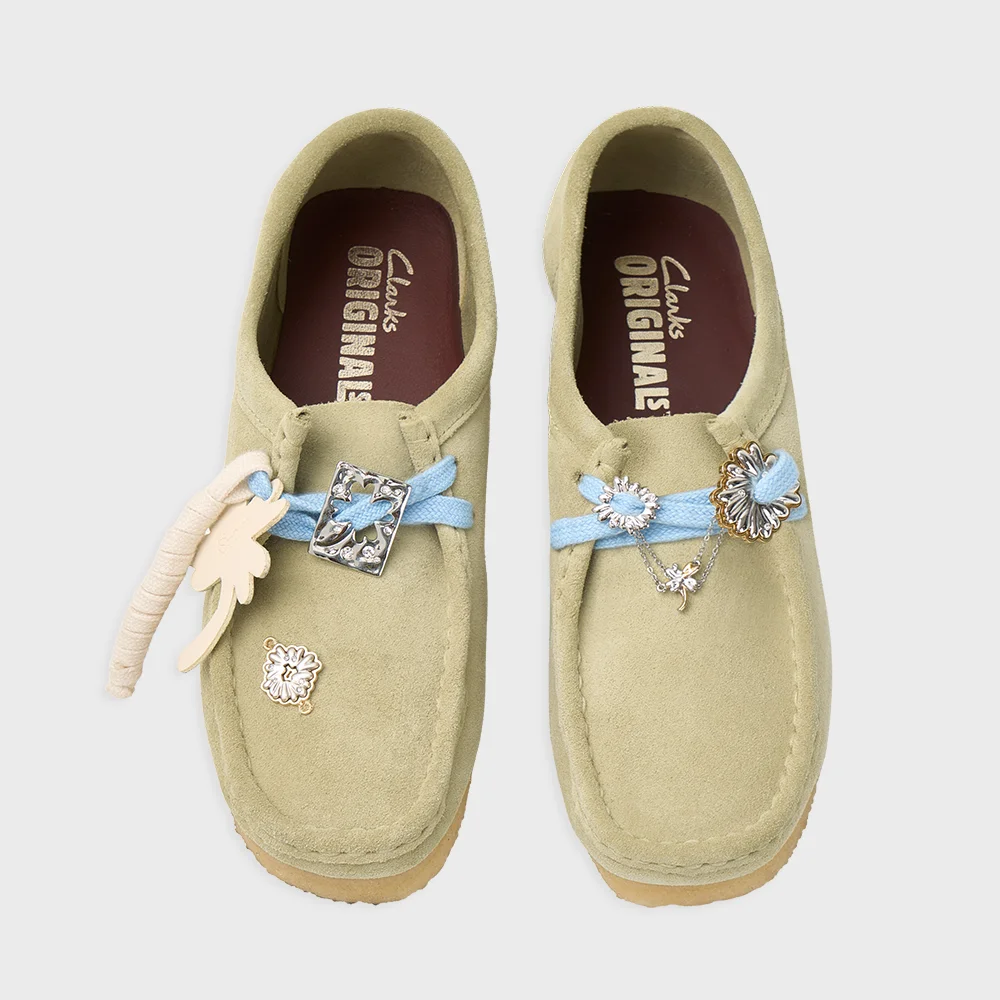Clarks X Cus Wallabee Charm Set (Maple Suede)