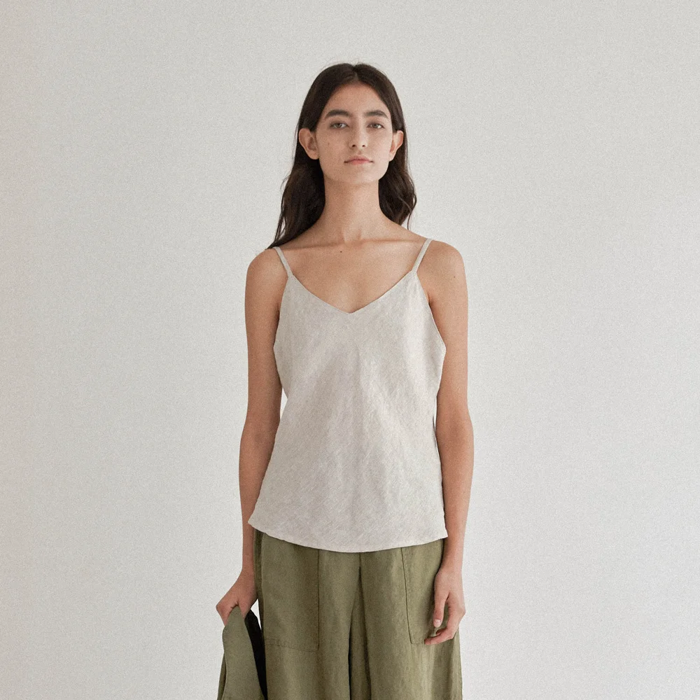 Classic Linen Sleeveless