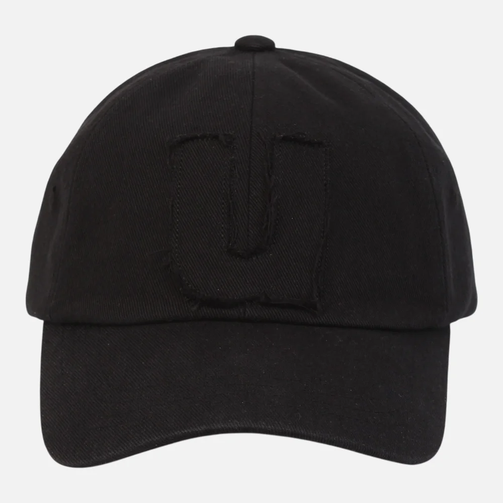 Applique U Black Ballcap 水洗棒球帽