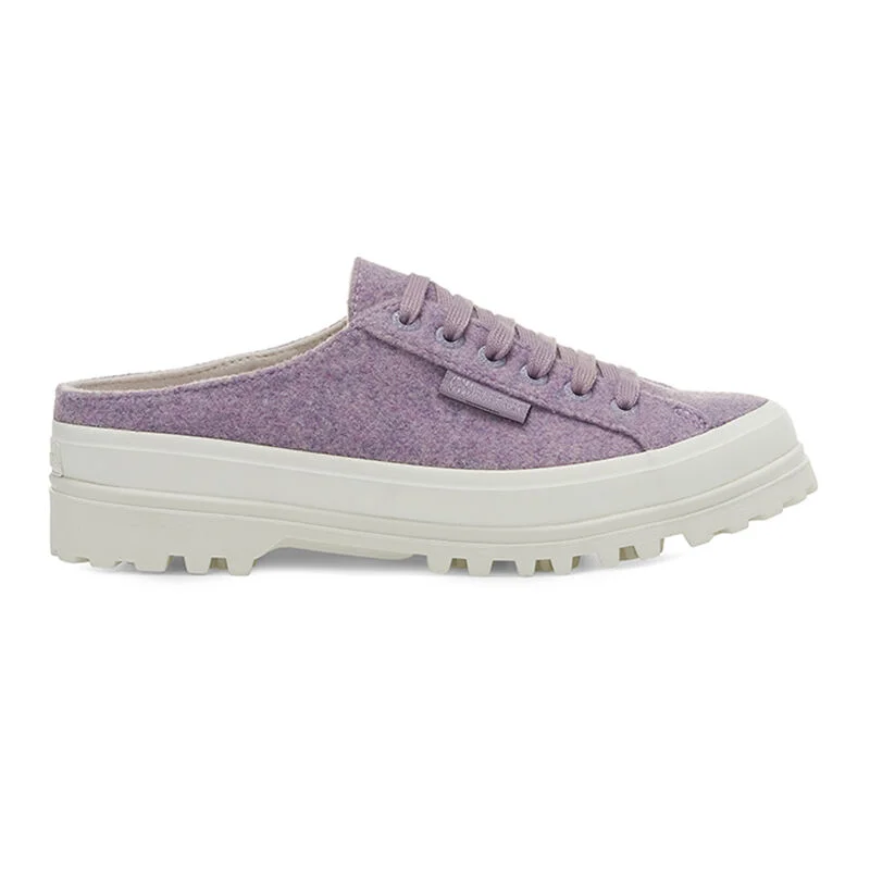 Superga 2640 Alpina 穆勒鞋 毛氈 紫色 S8122MWA00