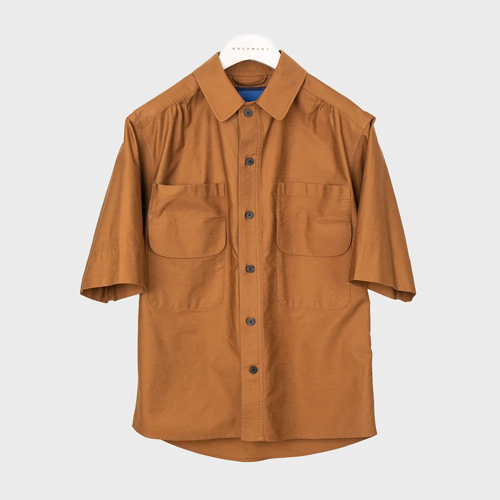 SLAB MOLESKIN DOUBLE POCKET SHIRT