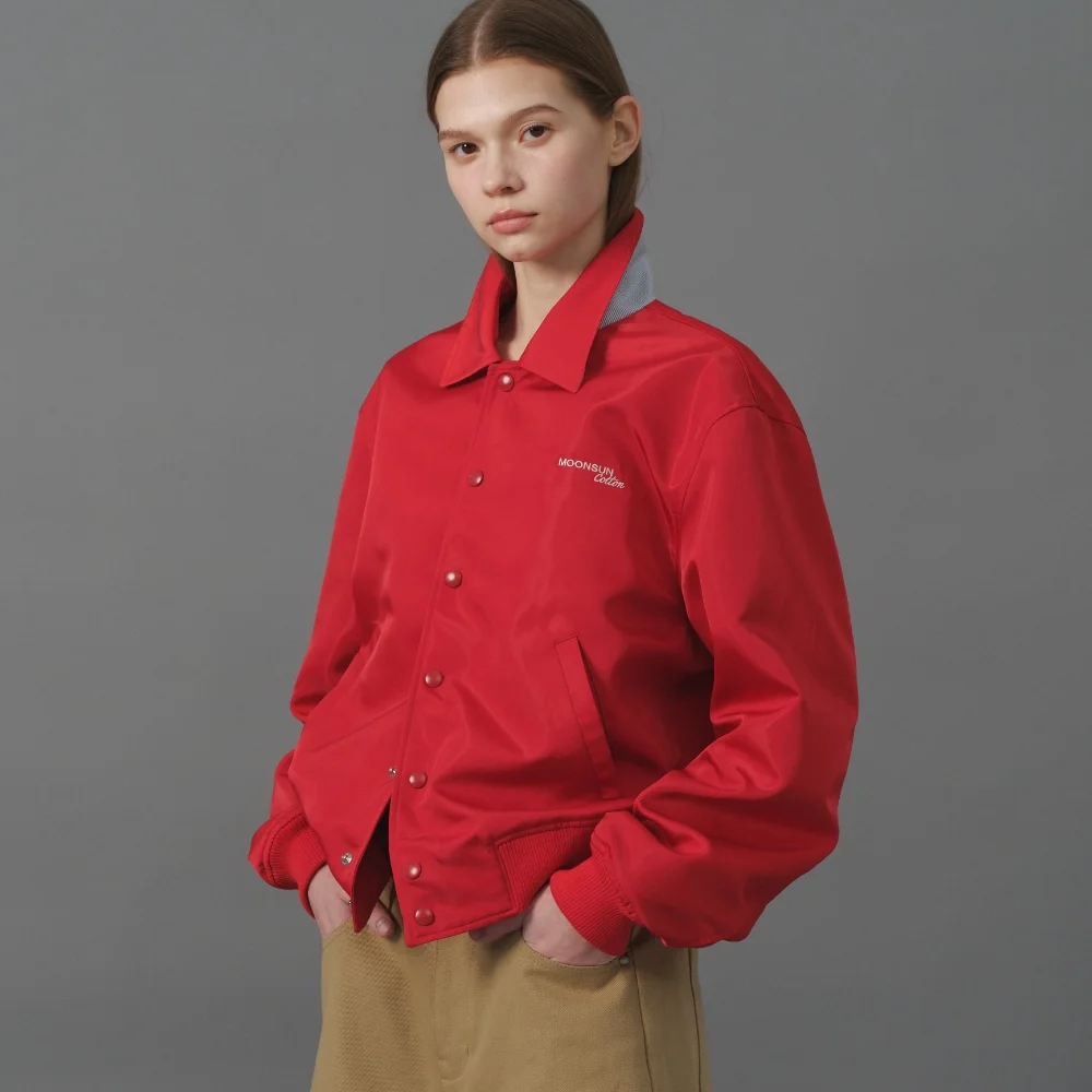 M.C UNISEX, Coach Jacket / Red