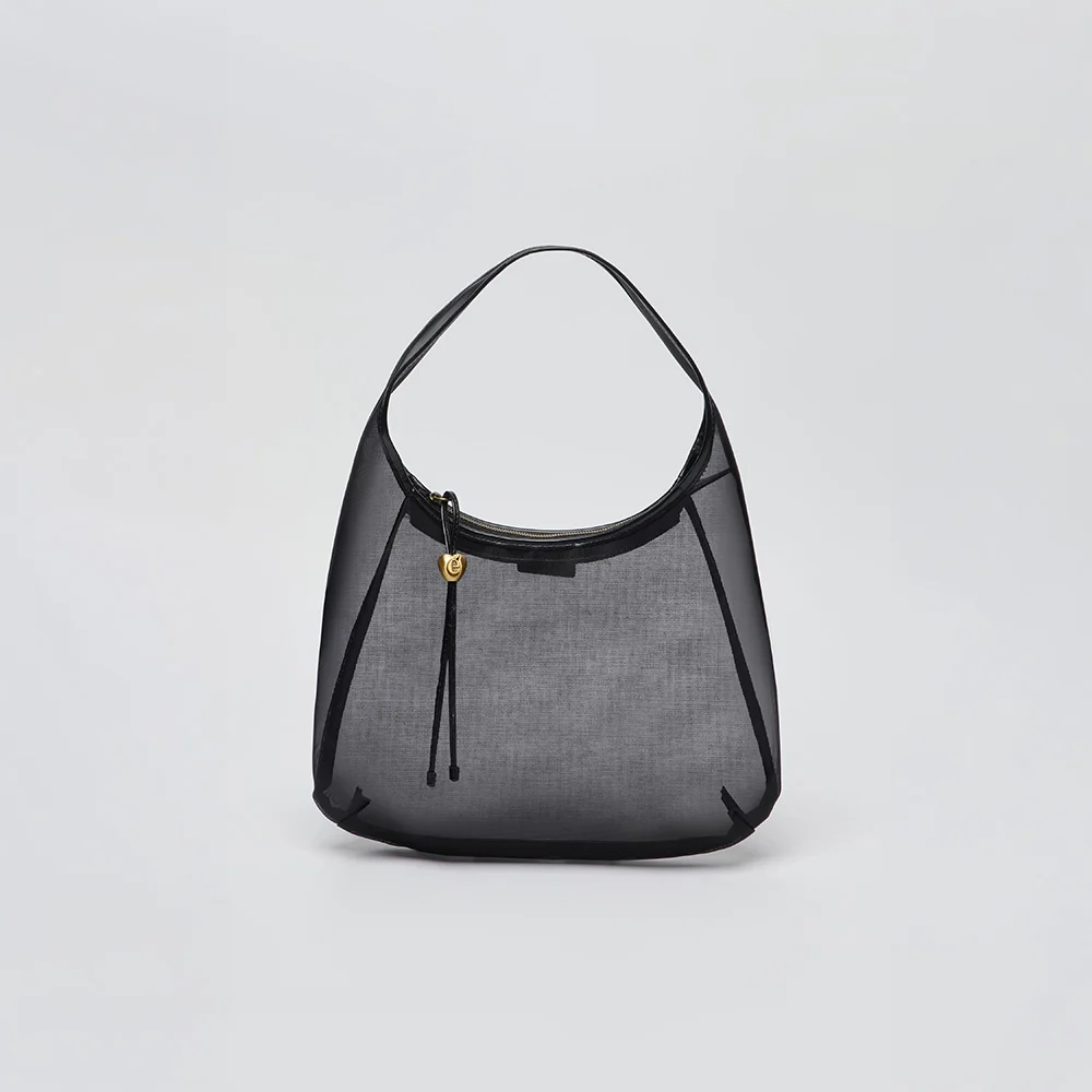MIni luv basket bag(Mesh black)