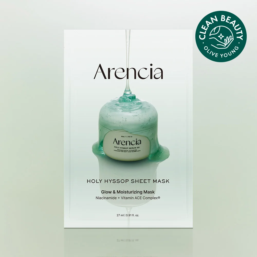 Arencia Holly Hyssop 面膜 1張