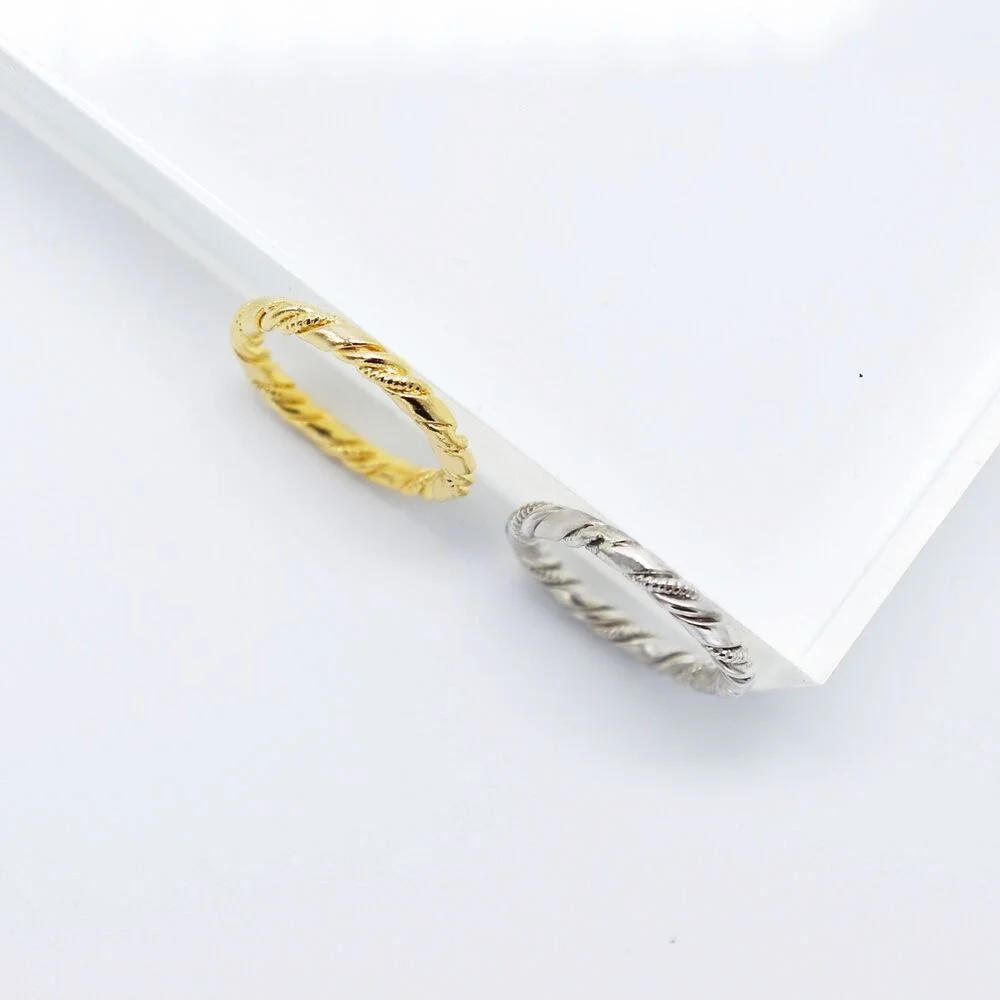 Merry bold twist Ring 粗身戒指 扭紋戒指