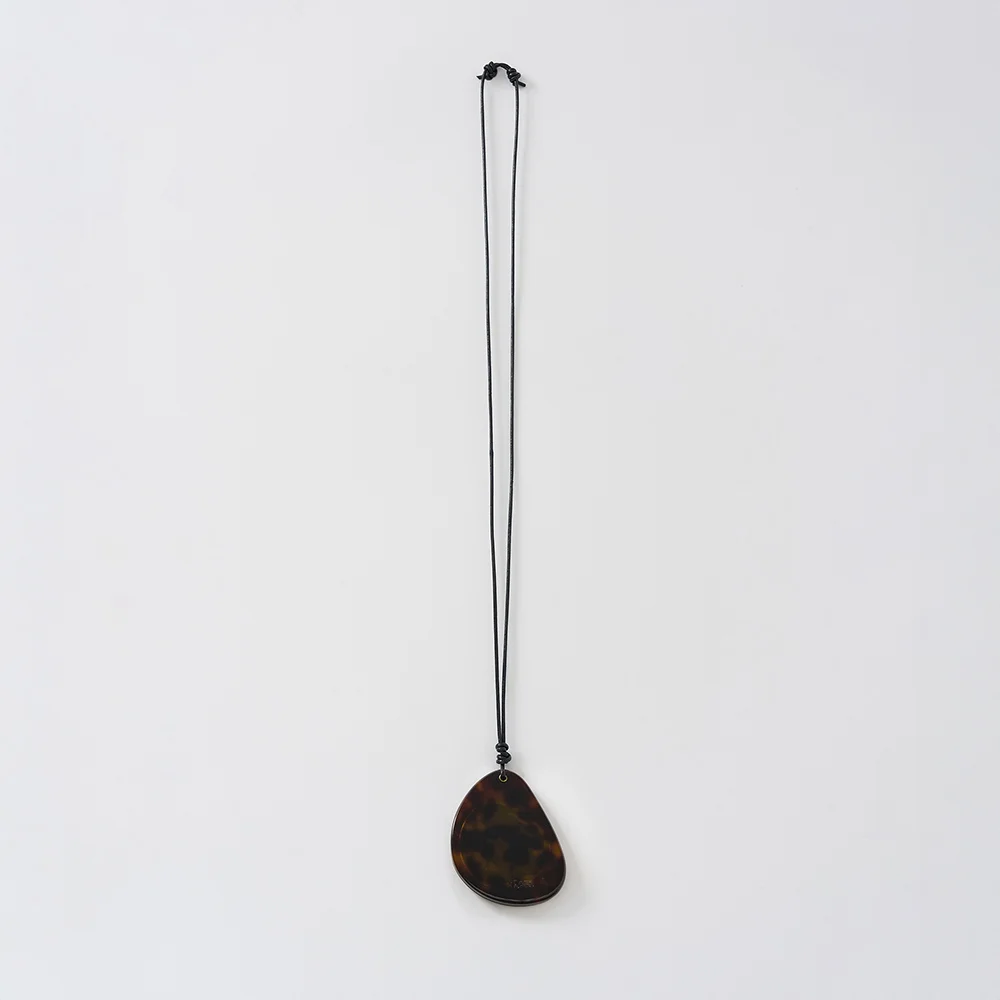 Mirror Necklace (Leopard)