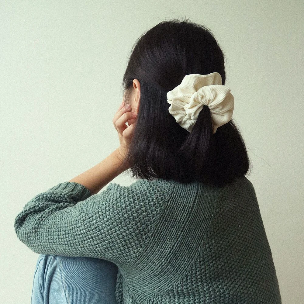 Monica Chouchou / Ivory corduroy