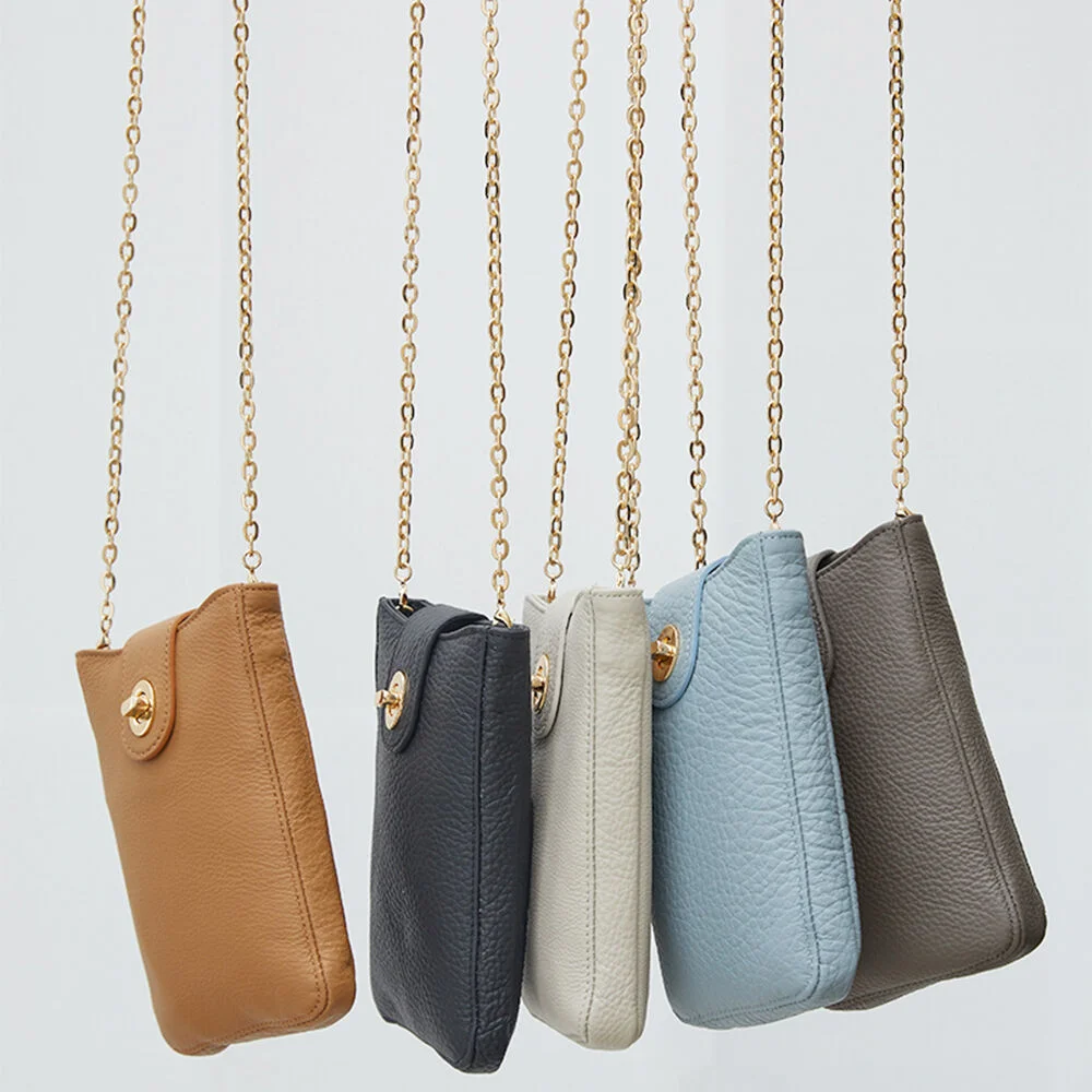 Up-cycling cell phone mini bag