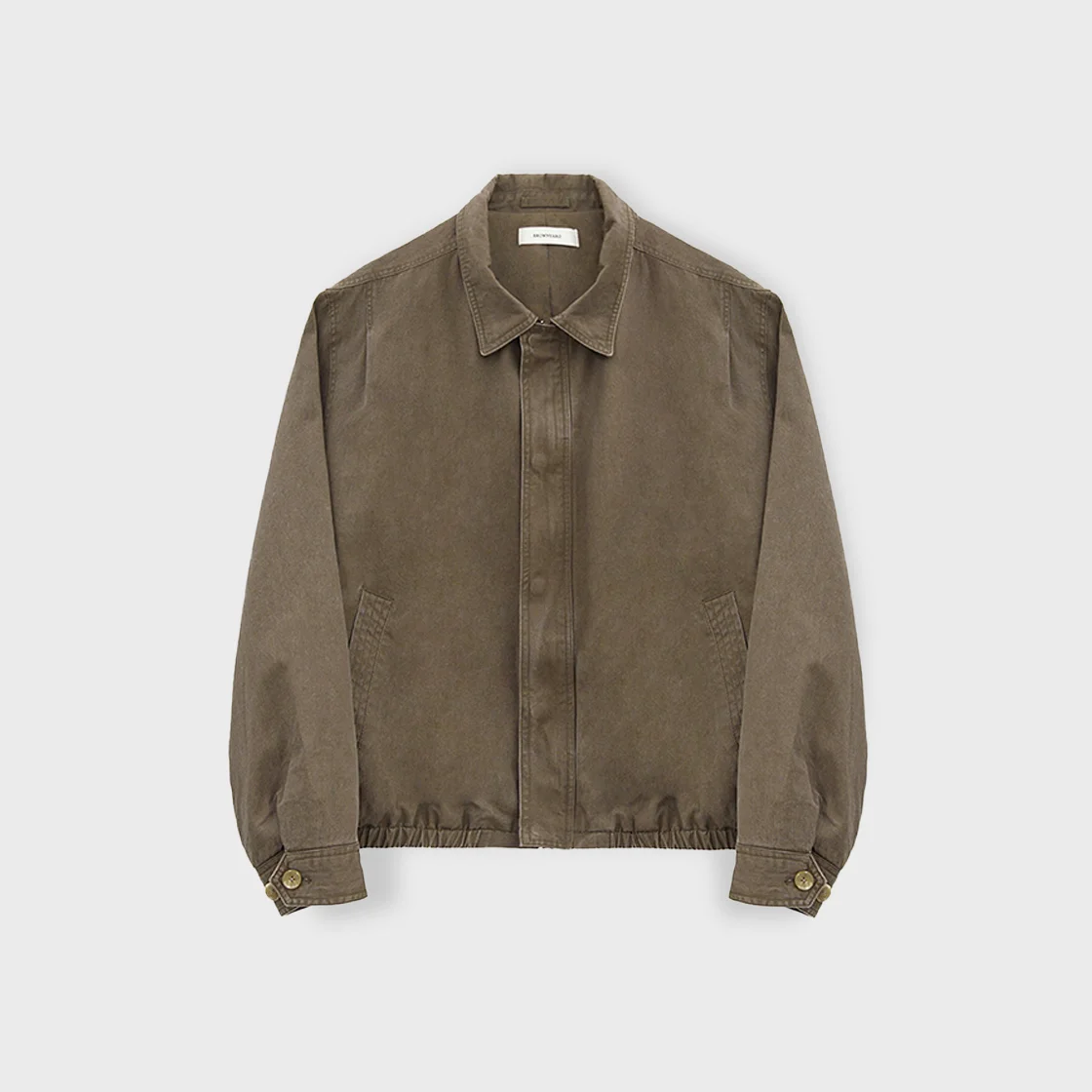 Vintage Cotton Blouson, Mocha
