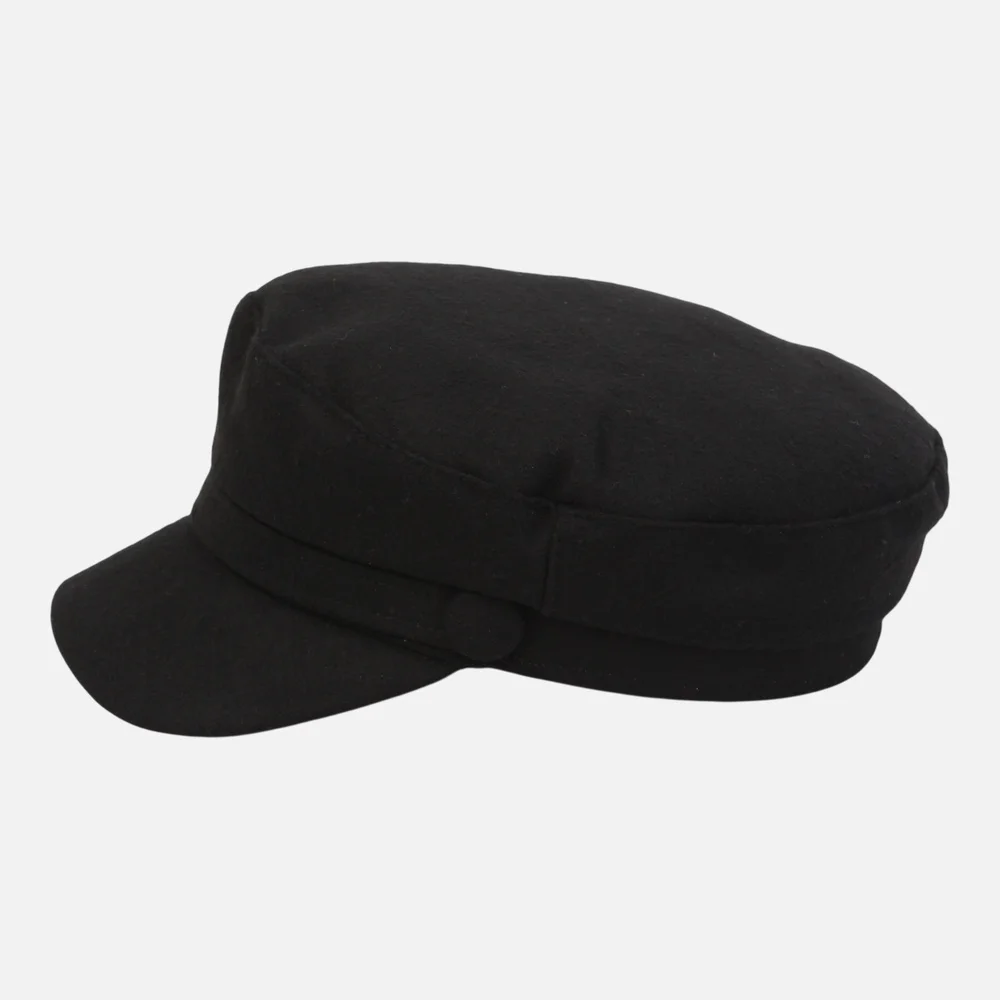 Wool Line Black Marine Cap Marine Cap