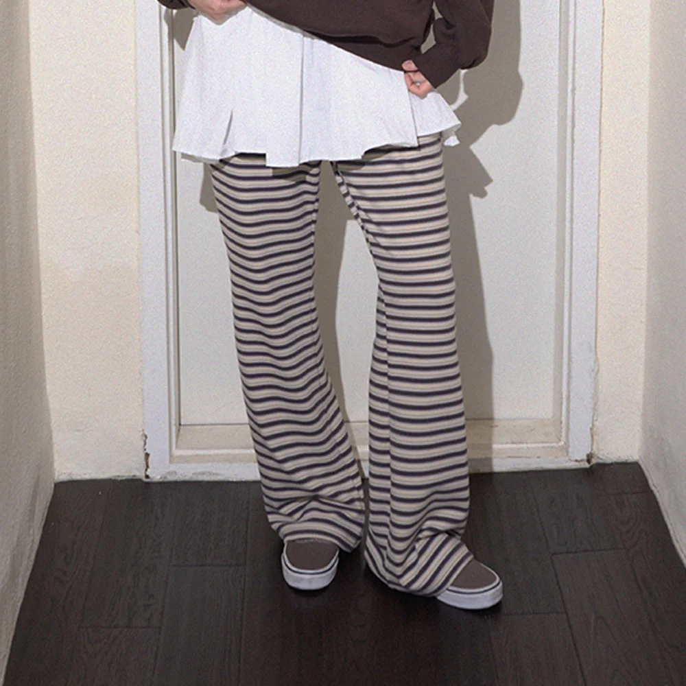 BP Cozy Stripe Fleece Pants_BEIGE