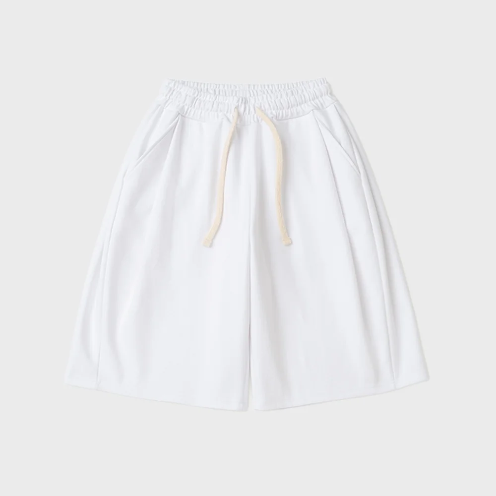 百慕達 運動服 半 褲子 WHITE