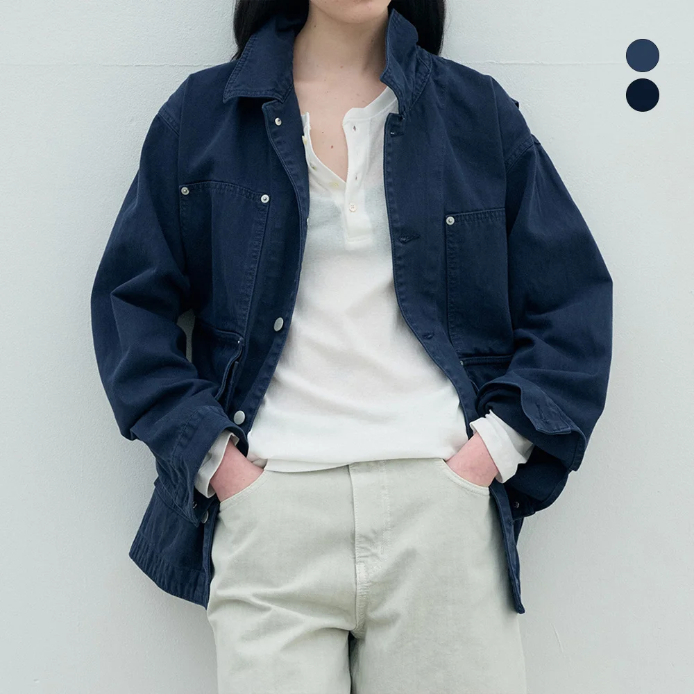 Cotton Washed Work Jacket_2 color