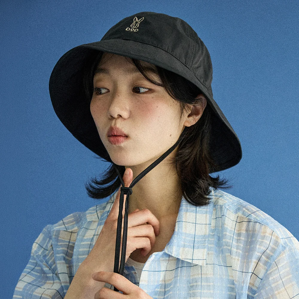 Work Cotton 圓頂帽(BLACK)