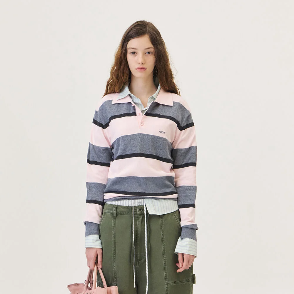 GWEN COLLAR KNIT (PINK)