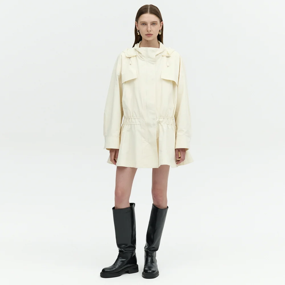 OVERSIZED BLOUSON STRING JUMPER_IVORY