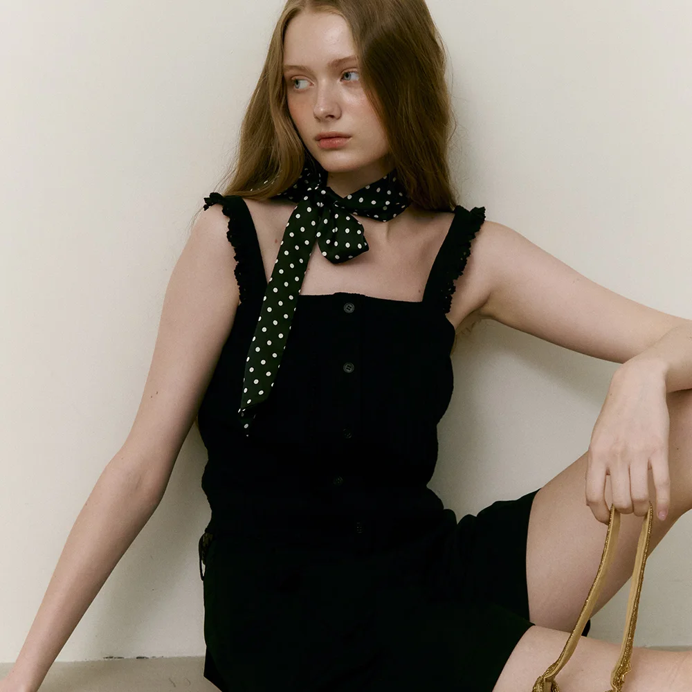ANNA LACE BUSTIER (moat black)