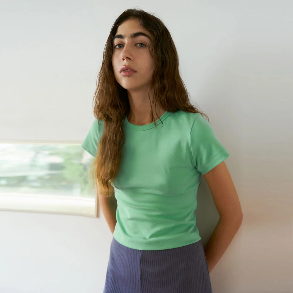Slim 90s T-Shirts (Green Mint)
