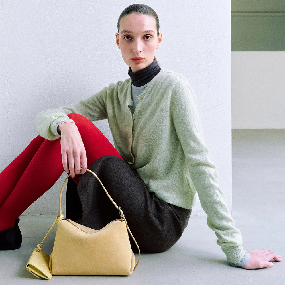RENAI tote Small Suede A008-DS