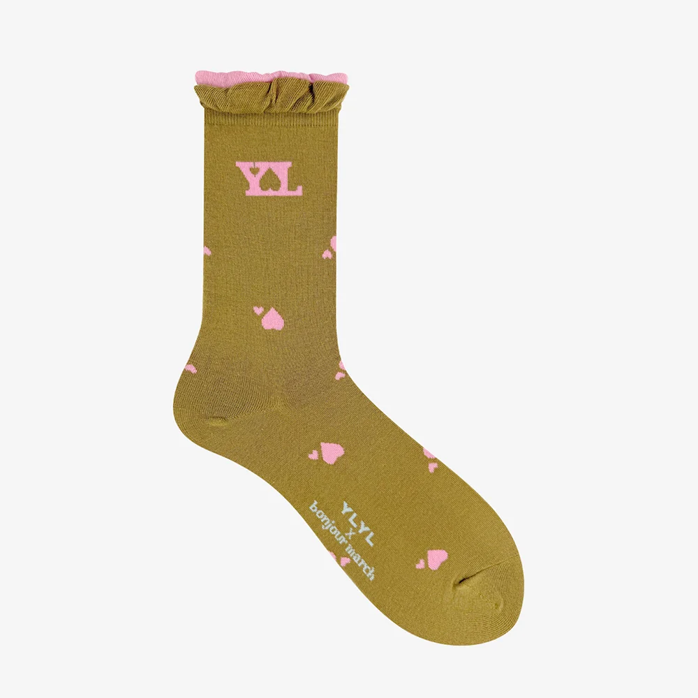 Heart symbol socks, HANBOK