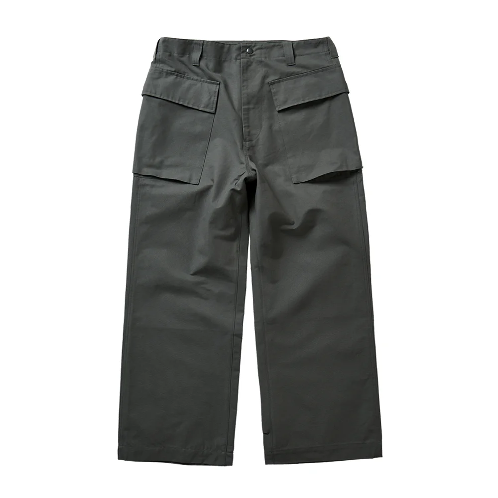 CARGO POCKET PANTS GREY