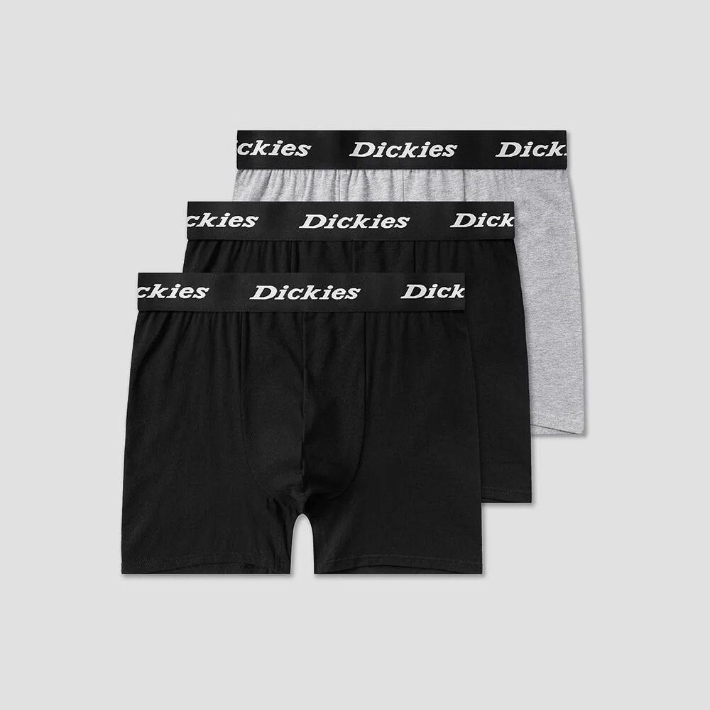 基本款 長 四角內褲 Black/Grey
