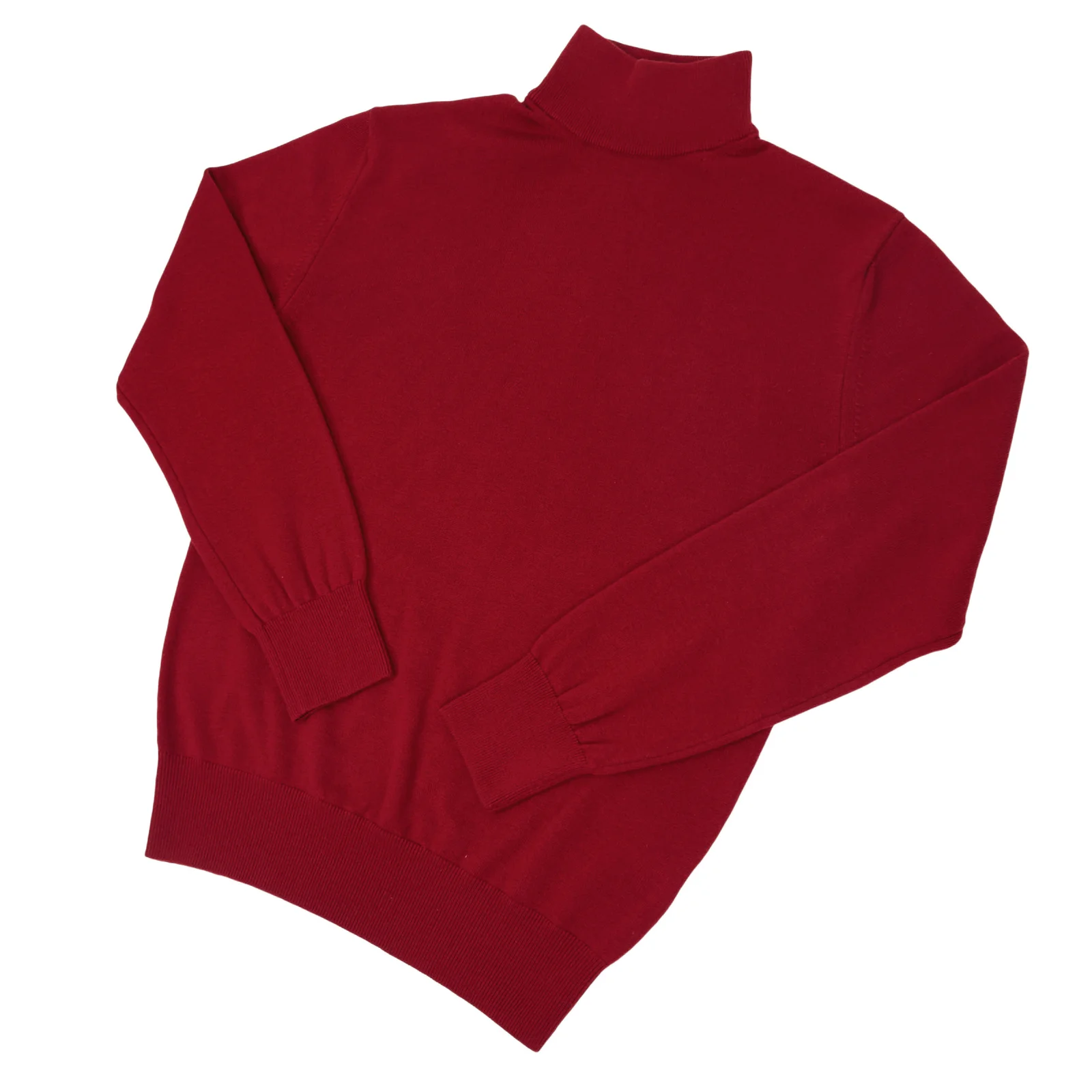 Half Neck Sweater - Chili Oil (Merino wool 100%)