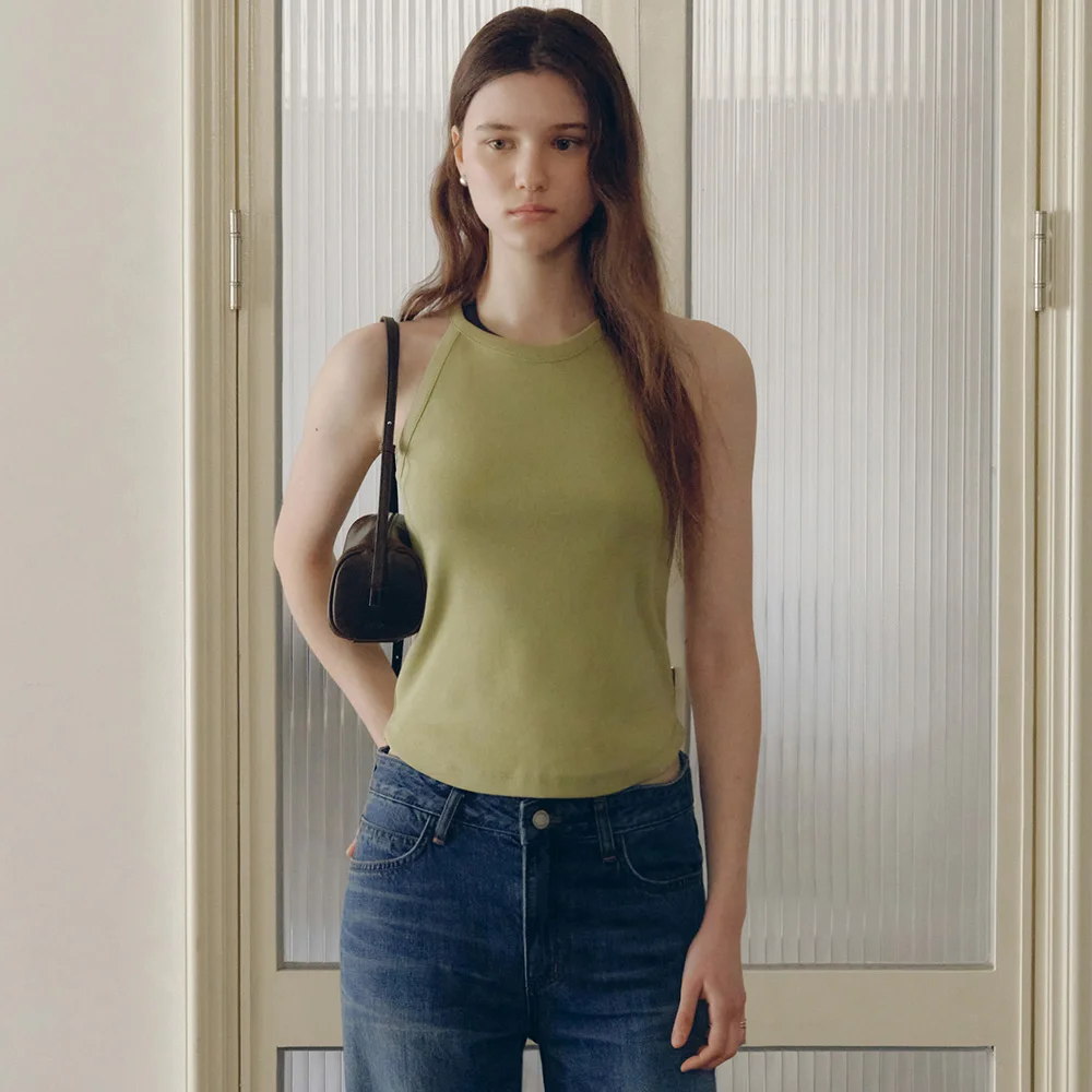 Olly Halterneck Sleeveless (Melon)