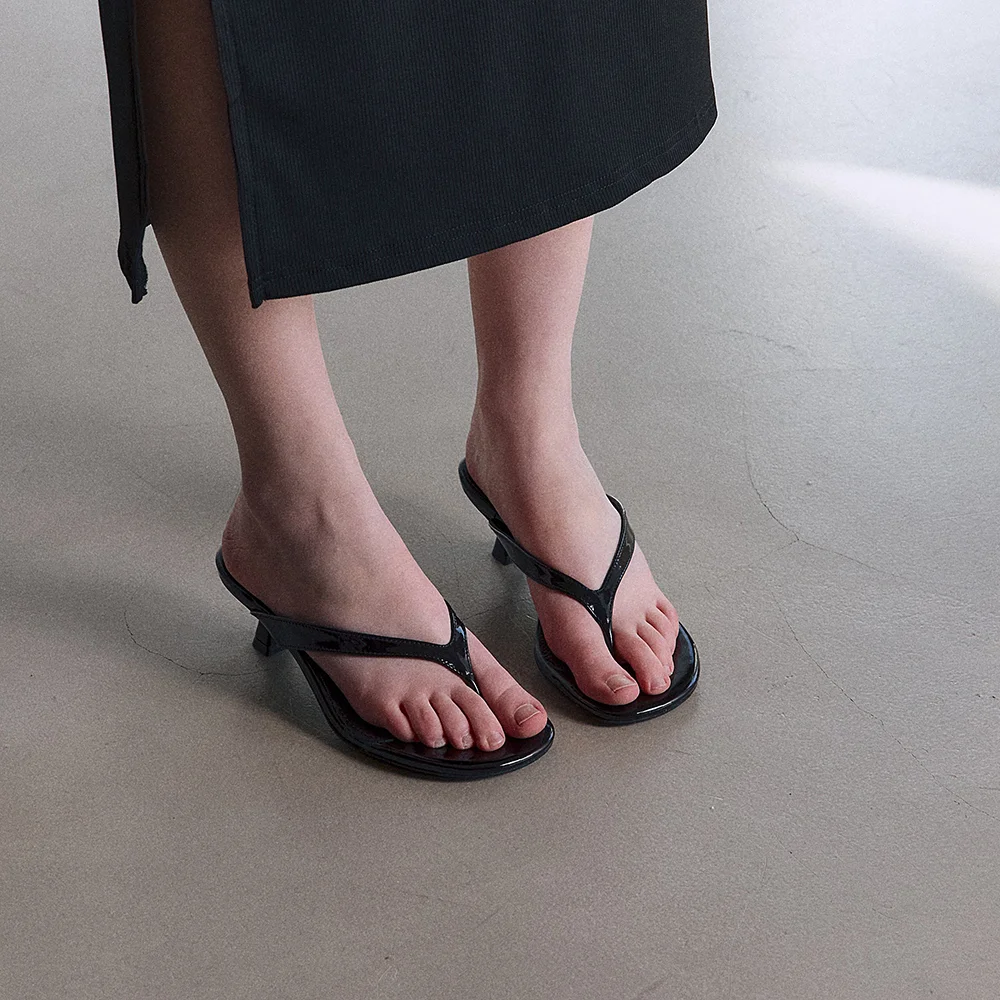 EO2613 Gloss Flip-flops(2color)