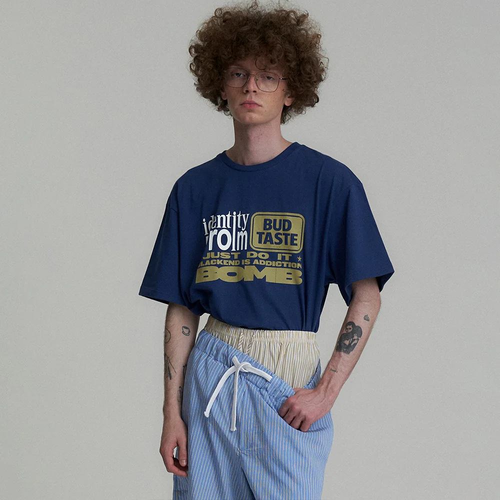 IDENTITY ADDICTION T-SHIRT - ROYAL BLUE