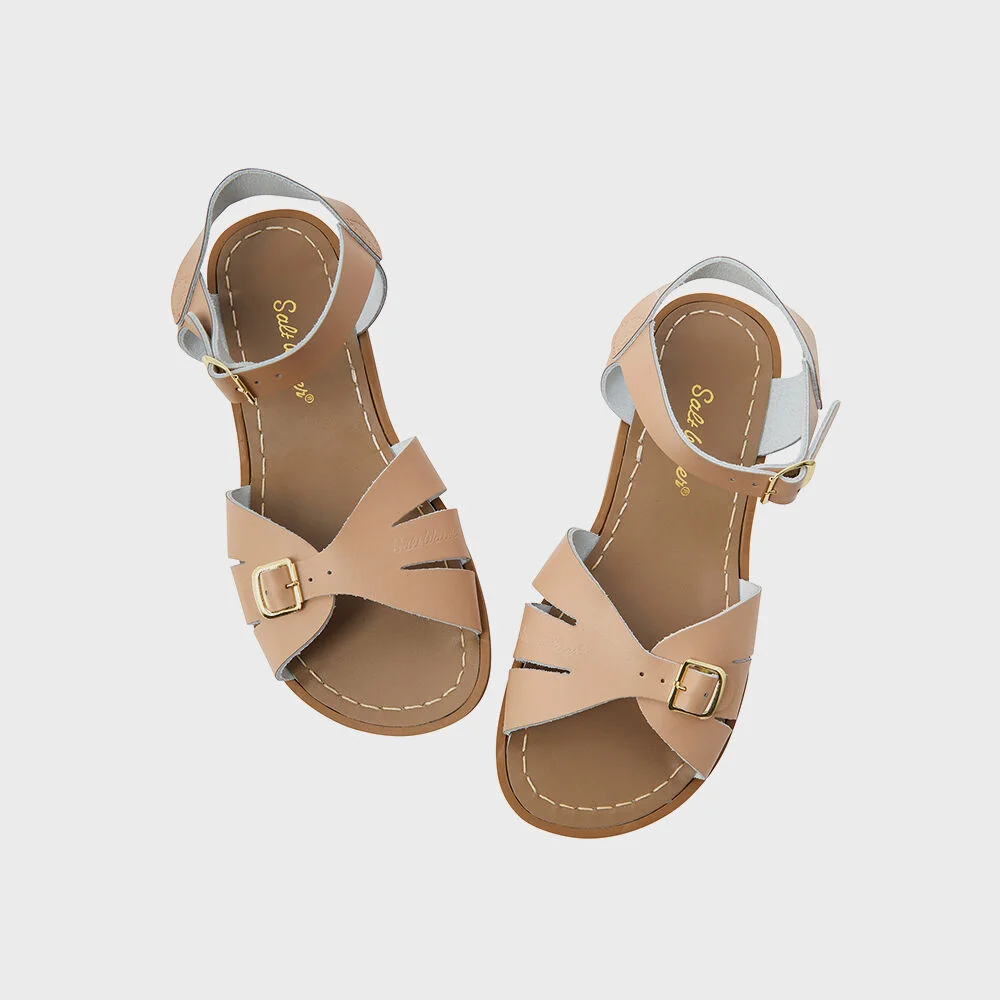 SALT-WATER SANDAL ADULT CLASSIC LATTE