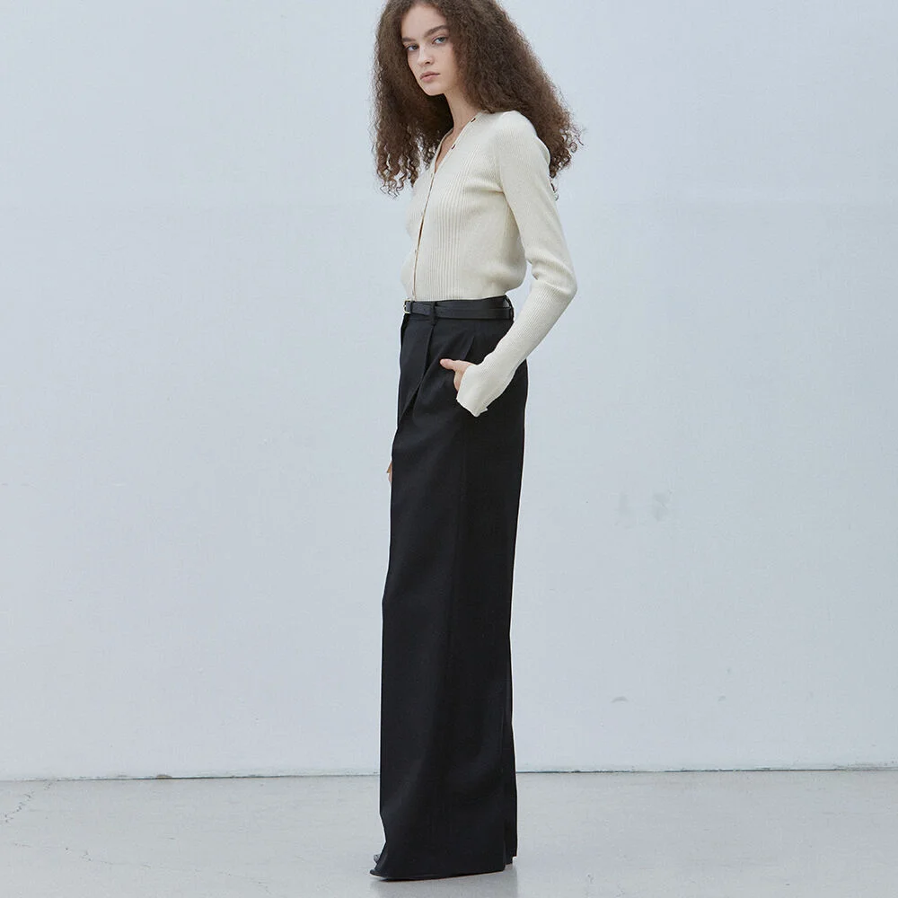 MERCURY_ONE TUCK WIDE PANTS