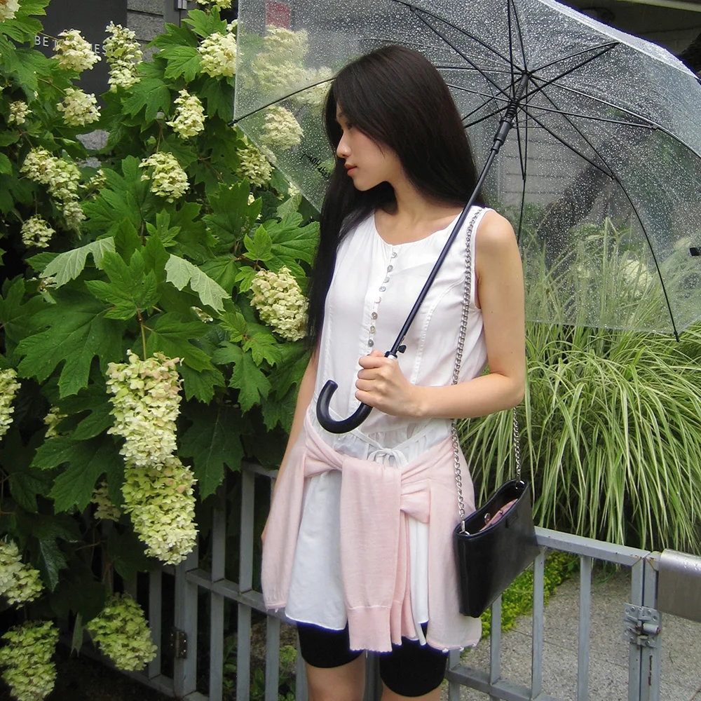 Frill button point layered blouse_ivory