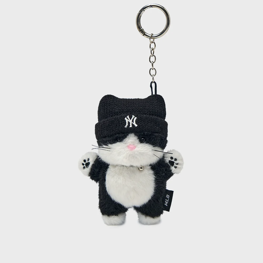 Miyaong 貓 鑰匙扣 NY (Black)