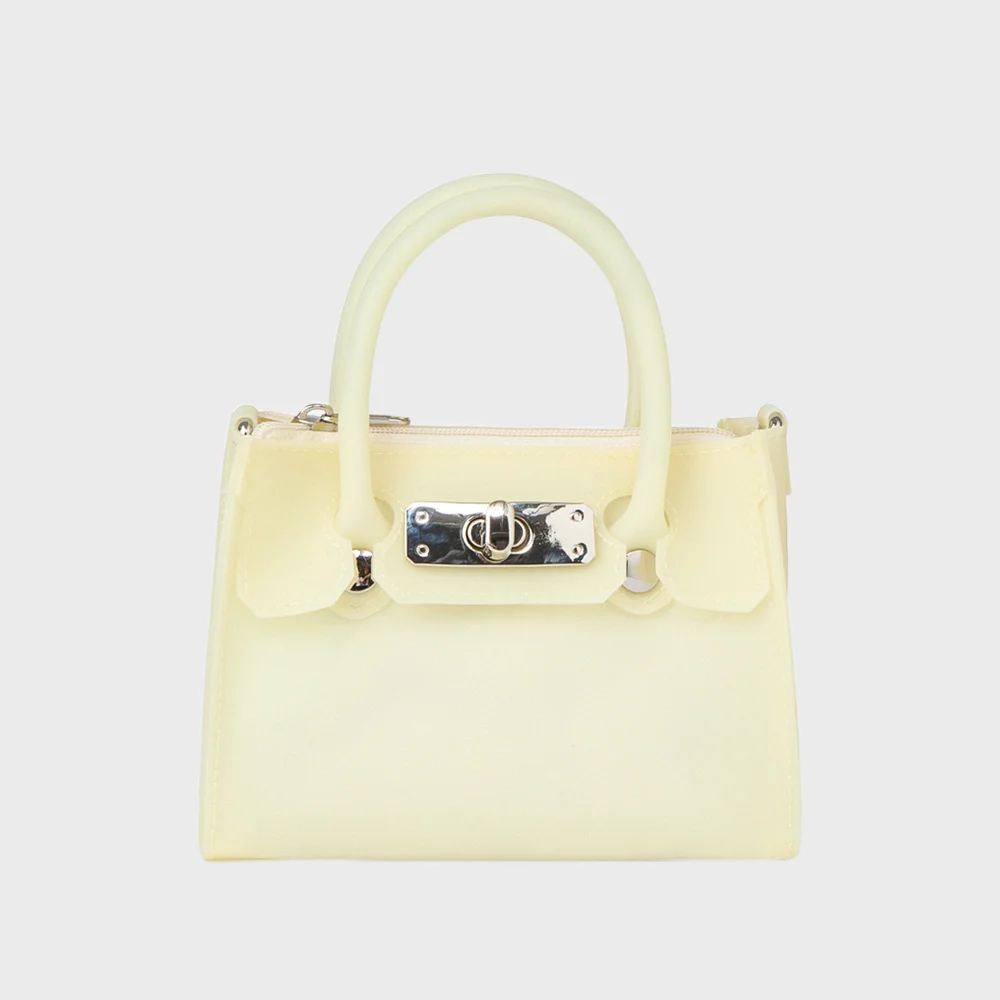 JELLY CHAIN MINI BAG IN BUTTER