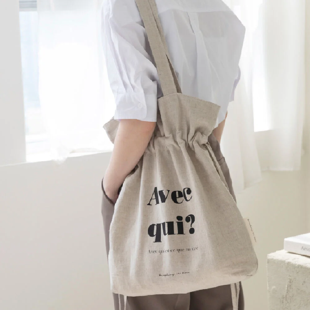 Linen String Eco Bag