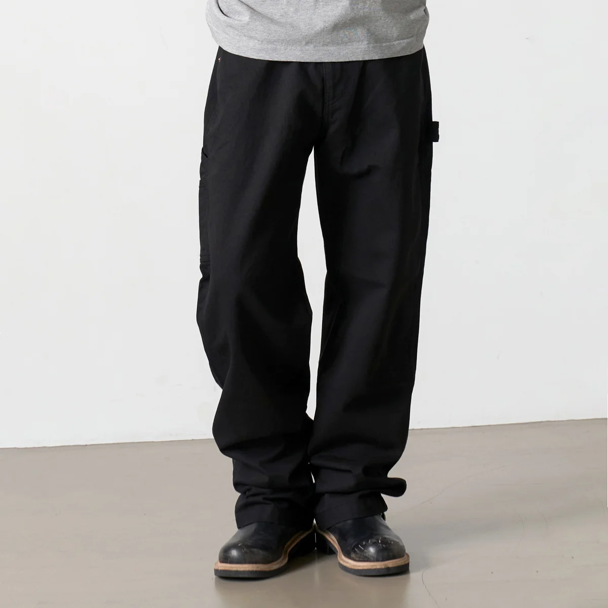 DEN0622 工裝 制服 工裝 褲子 黑色