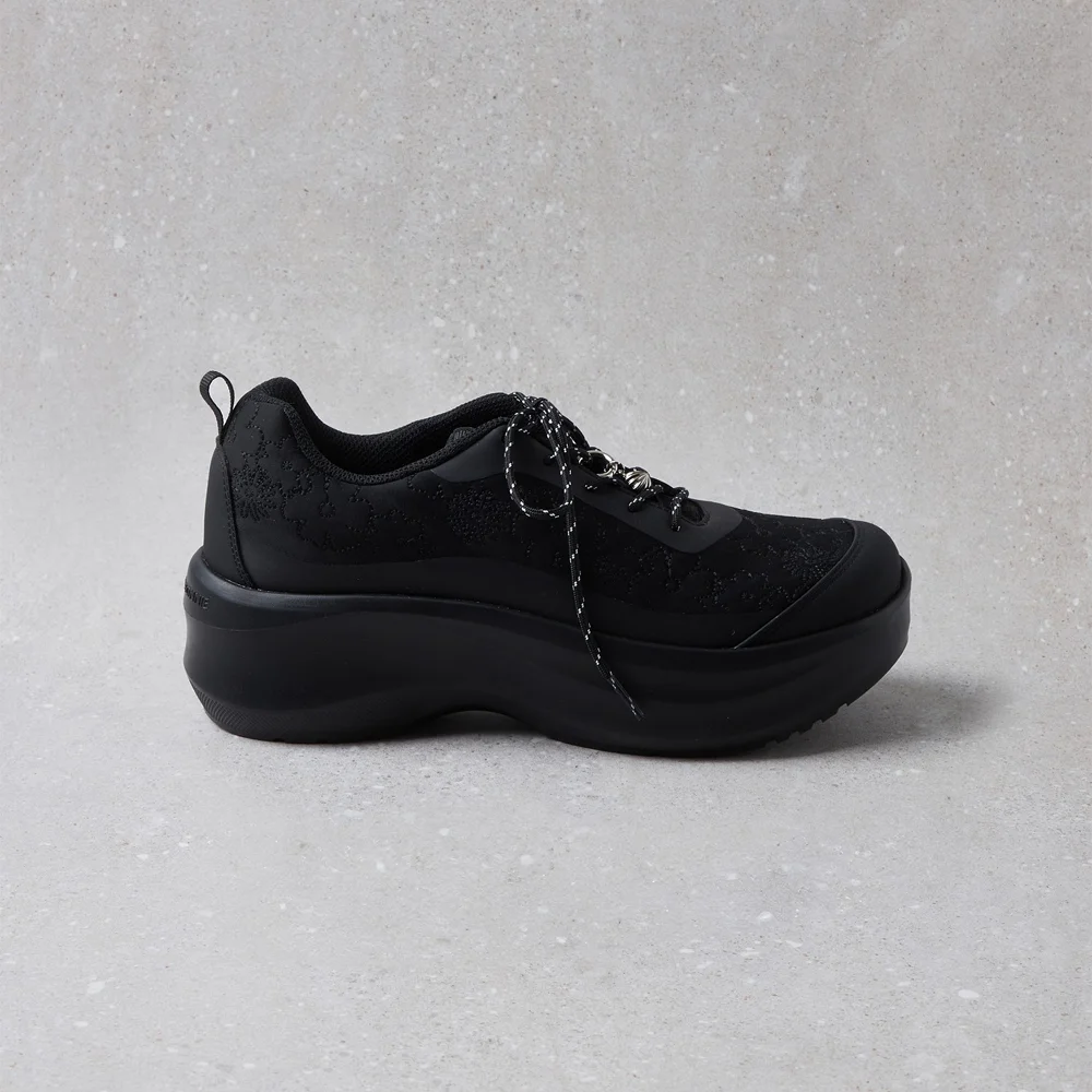 Fev Foil platform sneakers(black)_DD4DA26501BLK