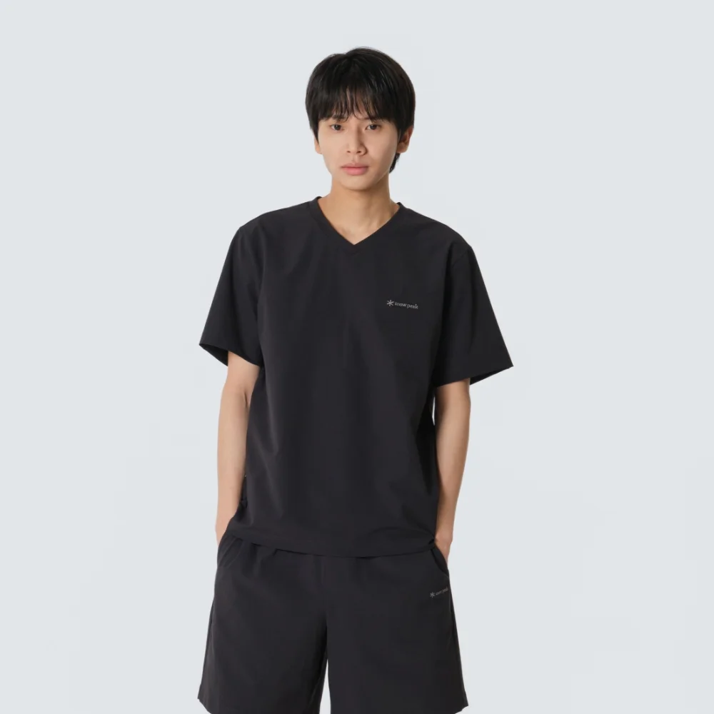 經典 V領 短袖 T恤 Black (S26MMTTS14)
