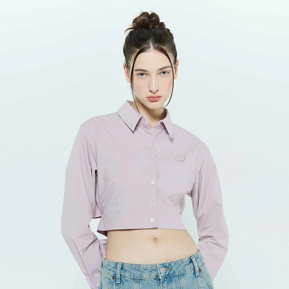 L6 RIBBON SHIRT(PINK)