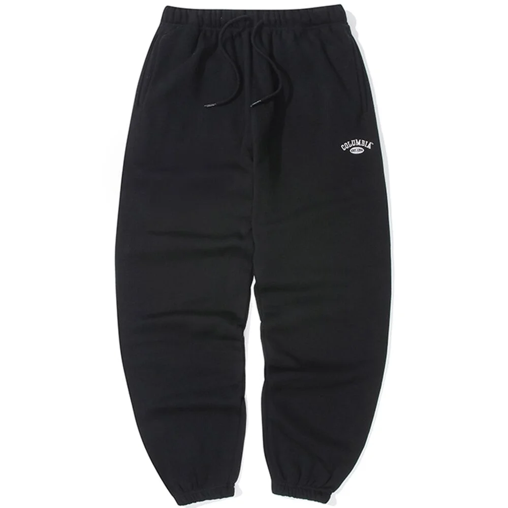CU ARCH LOGO REGULAR-FIT FLEECE JOGGER PANTS 黑色